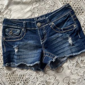 Amethyst Denim Shorts